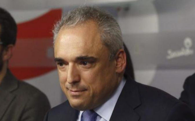 El portavoz de Empleo del PSOE en el Congreso, Rafael Simancas.