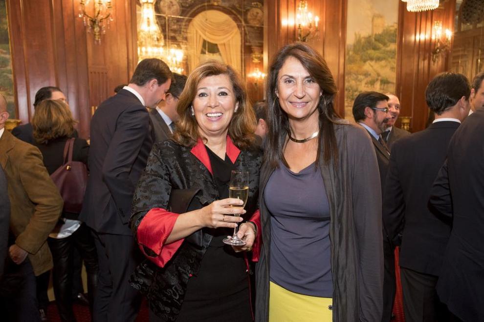 Ángeles Alcázar (izquierda) y Elena Cascante, fundadoras de...