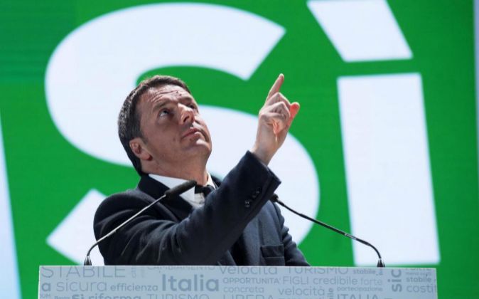 El primer ministro italiano Matteo Renzi.