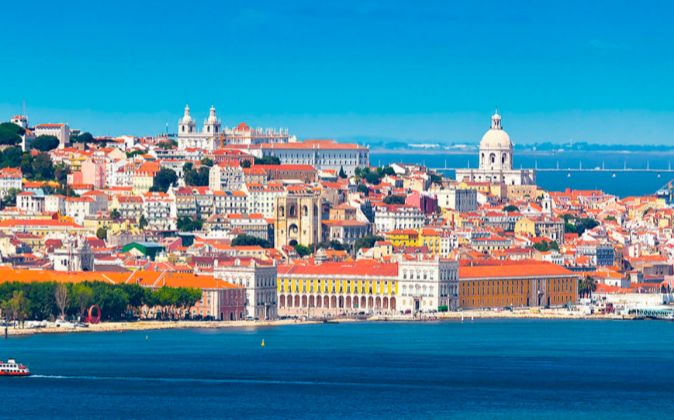 Vista de la capital portuguesa.