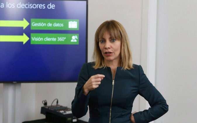 María Garaña, vicepresidenta de Microsoft Europa.