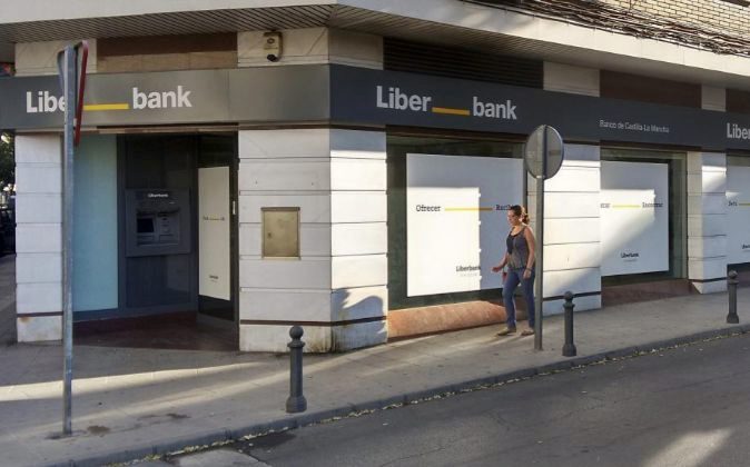 Sucursal bancaria de Liberbank.