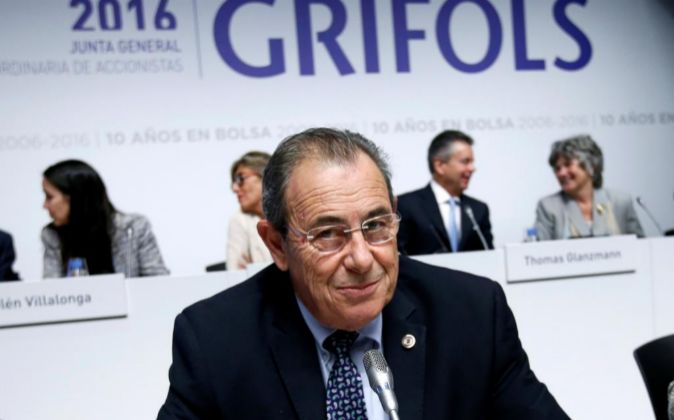 El presidente de Grifols, Víctor Grifols Roura