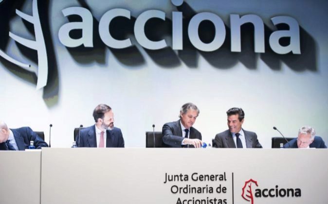 Junta de accionistas de Acciona de 2016.