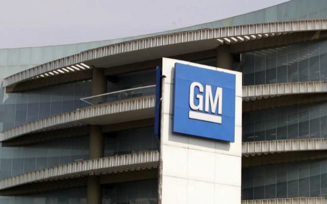 Vista general del edificio central de General Motors en Ciudad de...