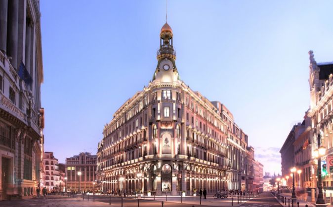 El 50% del complejo Canalejas, en Madrid, es la primera inversión...
