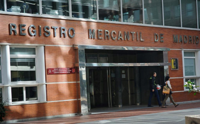 Registro mercantil de Madrid.
