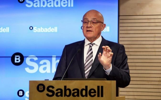 Josep Oliu, presidente de Sabadell.