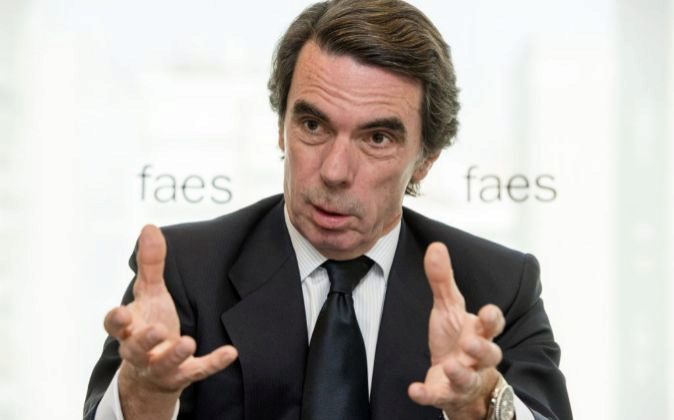 José María Aznar, expresidente del Gobierno y de Faes.
