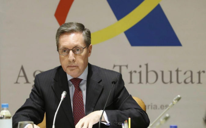 El director general de la Agencia Tributaria, Santiago Menéndez....