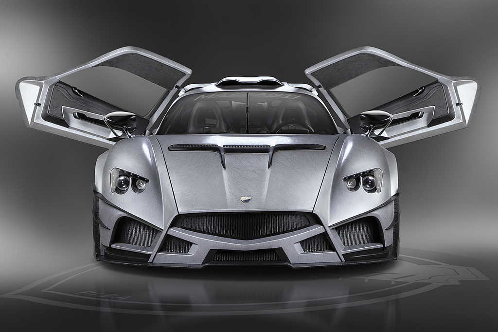 MAZZANTI EVANTRA Rouge Métal Tecnomodel 1/43, édition Limitée 99 Pièces