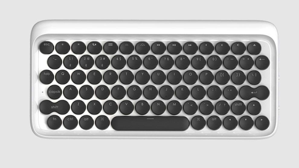 detrás Envío Golpe fuerte Lofree, el teclado portátil que suena como las máquinas de escribir clásicas