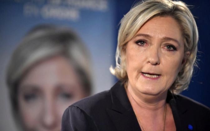 La candidata ultraderechista a la Presidencia de FranciaMarine Le Pen.