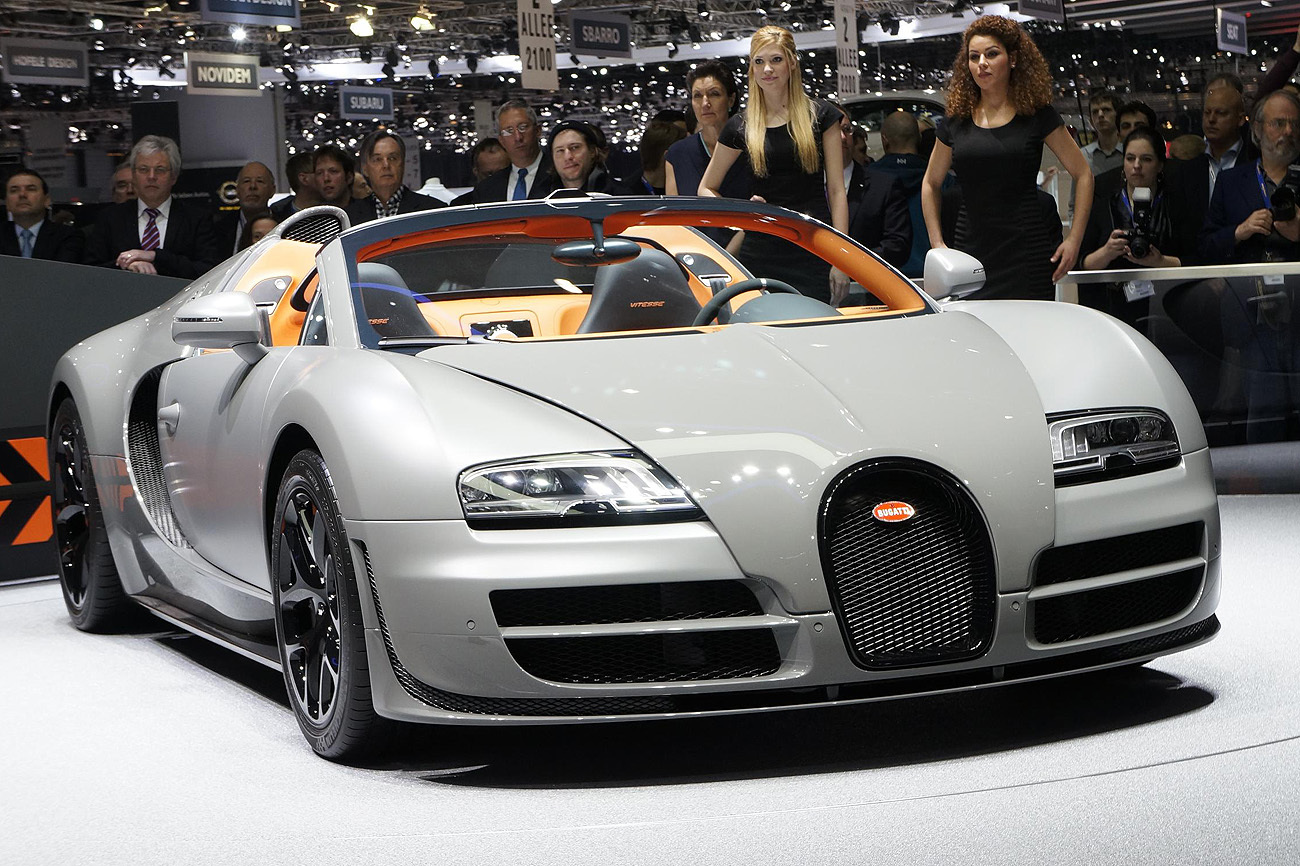 El Bugatti Veyron Grand Sport Vitesse16.4 es una versión descapotable...