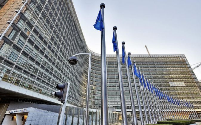Edificio Berlaymont, sede de la Comisión Europea en Bruselas.