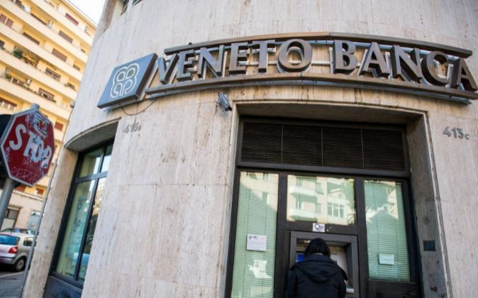 Imagen de una sucursal de Veneto Banca