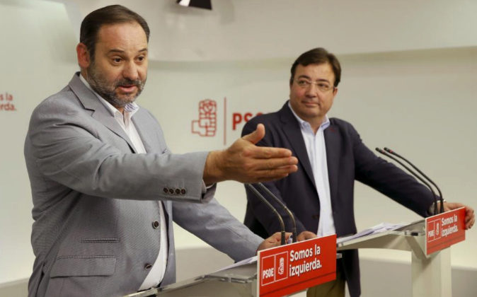 El secretario de Área de Organización del PSOE, José Luis Ábalos,...