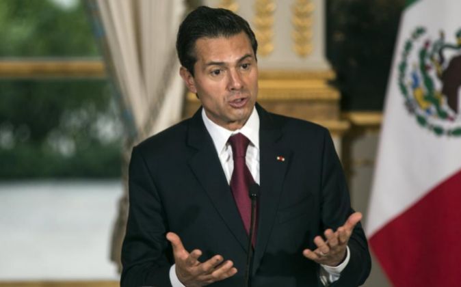 El presidente de México Enrique Pena Nieto.
