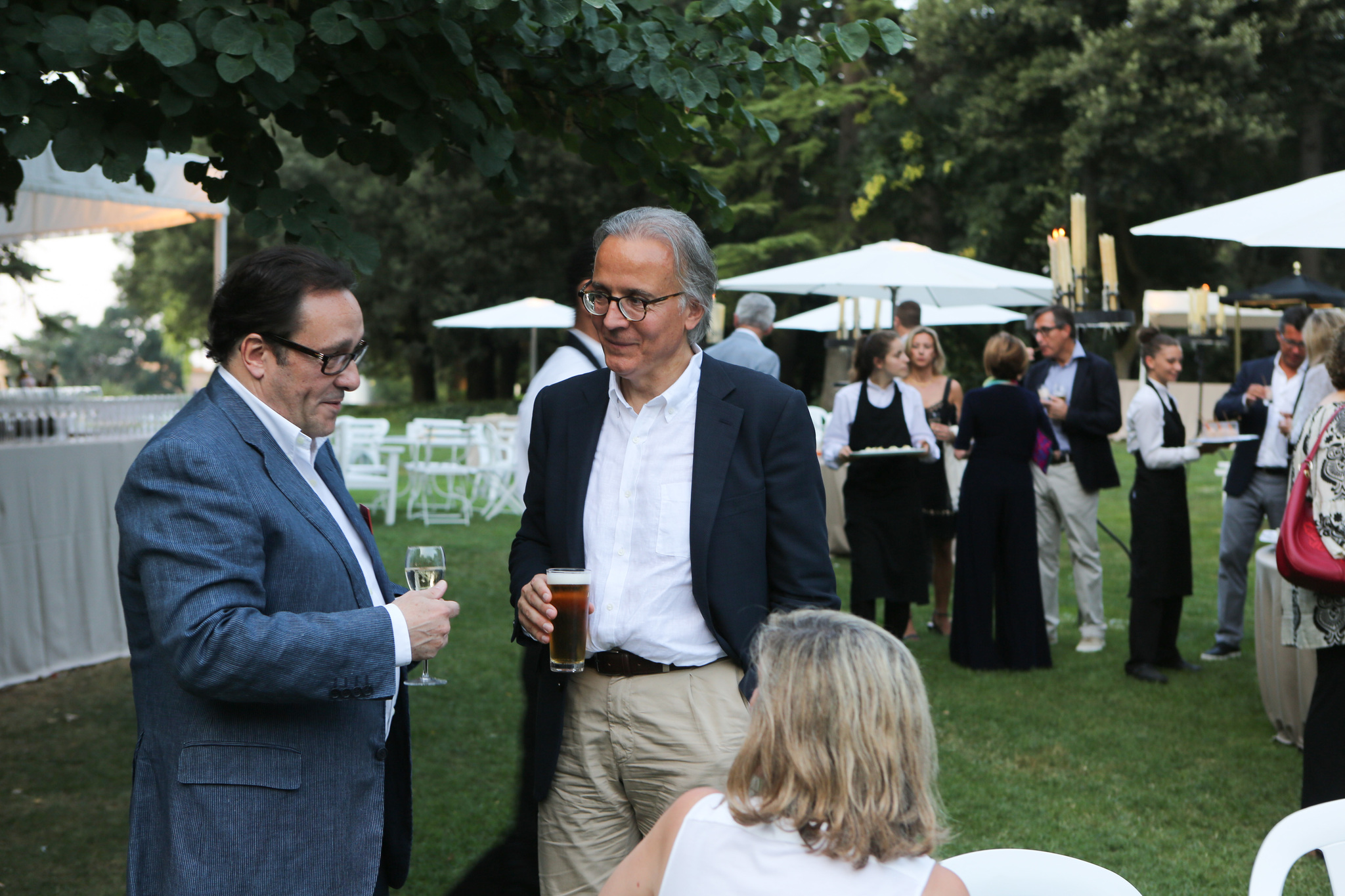 Ramon Adell, profesor de la UB y consejero de Gas Natural, y Fernando Serrate, socio de KPMG.