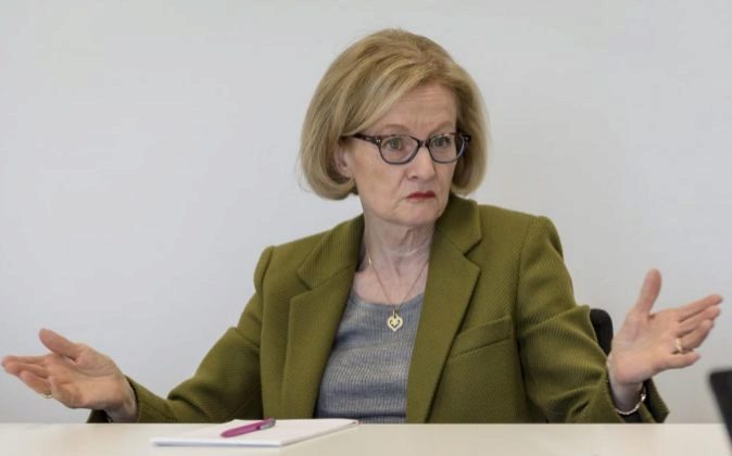 Danièle Nouy, presidenta del Consejo de Supervisión del BCE.