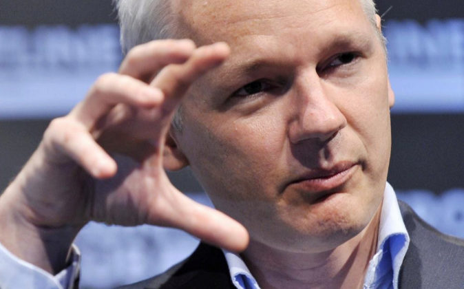 El fundador de Wikileaks, Julian Assange, en una imagen de archivo de...