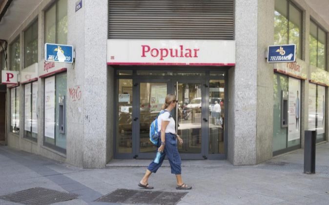 Sucursal de Banco Popular en Madrid