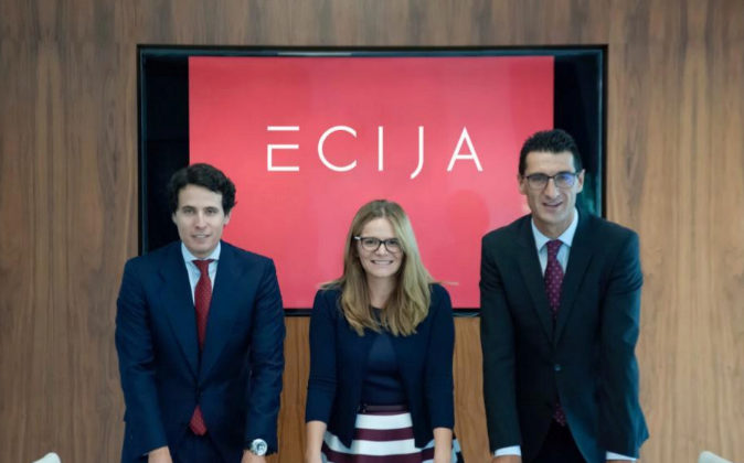 Los nuevos socios de Ecija, Pablo Romá Bohorques y María García,...