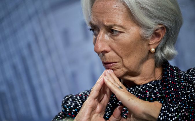 La presidenta del FMI, Christine Lagarde.