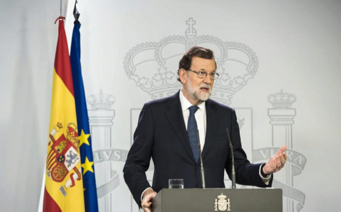 Mariano Rajoy, durante su comparecencia tras el Consejo de Ministros...