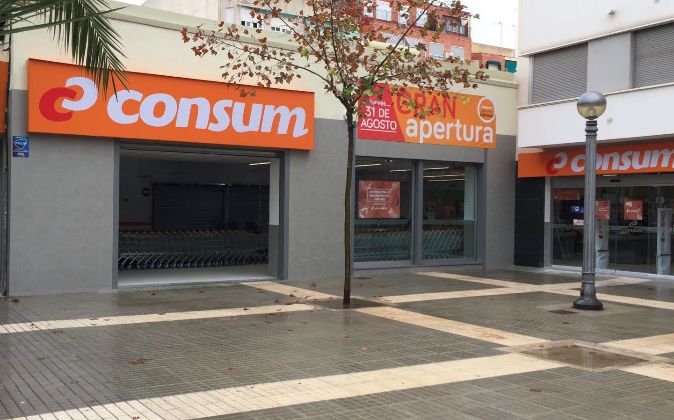 Supermercado de Consum en Elche (Alicante).