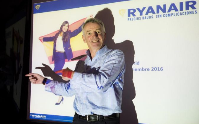Michael O?Leary, consejero delegado de Ryanair.