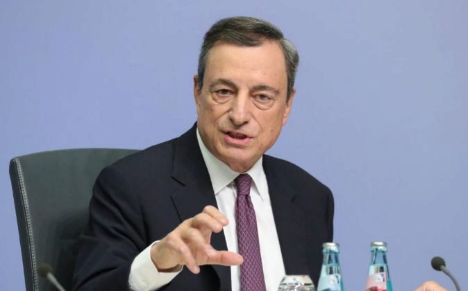 El presidente del Banco Central Europeo (BCE), Mario Draghi.