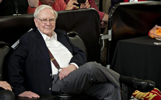 Warren Buffett gurú estadounidense y presidente de la compañía...