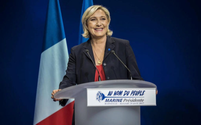 La líder del Frente Nacional (FN), Marine Le Pen.