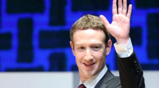 El fundador de Facebook Mark Zuckerberg.