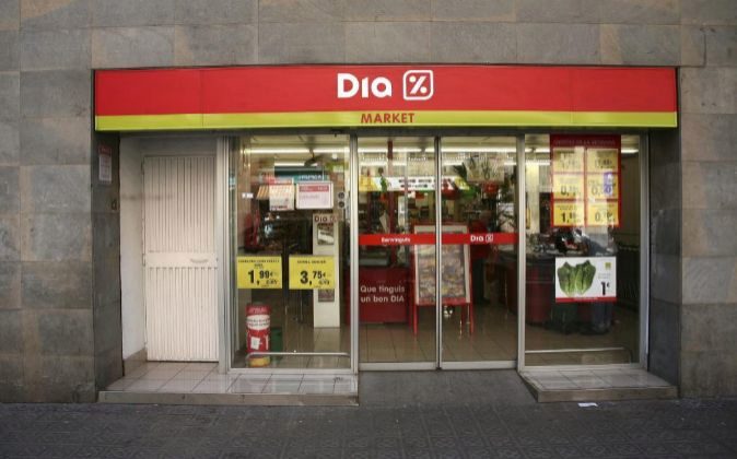 Supermercado de Dia en Barcelona.
