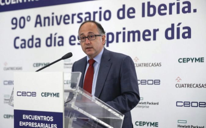 El presidente de Iberia, Luis Gallego