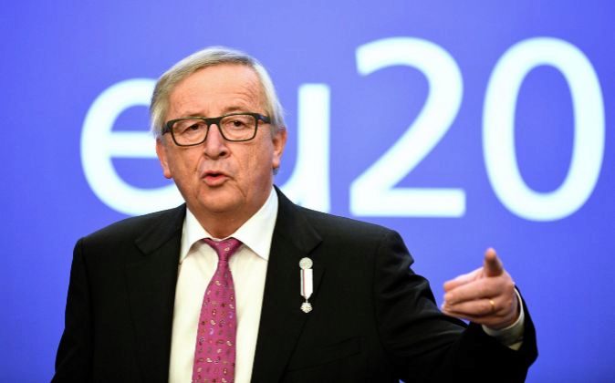 El presidente de la CE, Jean-Claude Juncker