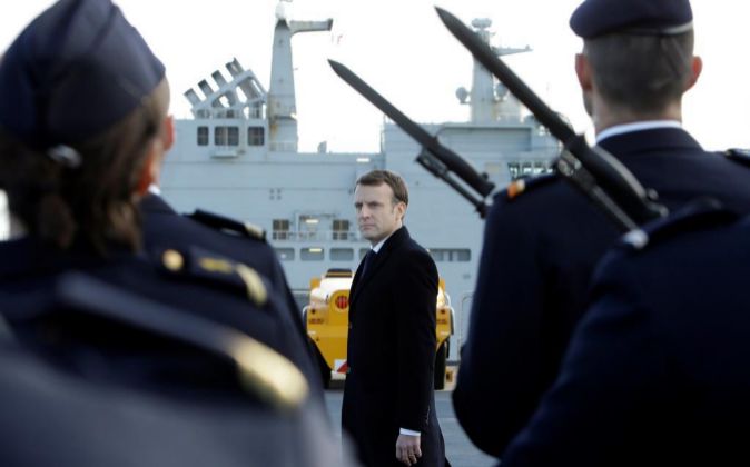 El presidente galo, Emmanuel Macron.