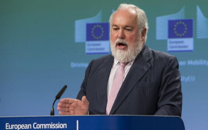 Miguel Arias Cañete, comisario europeo de Energia y Accion Climática