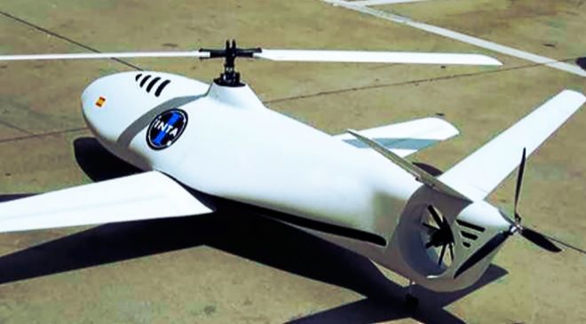 Dron utilizado en el programa UAV impulsado por la Xunta de Galicia.