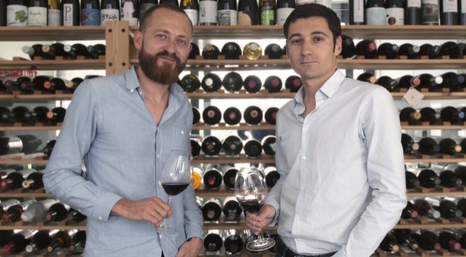 Greg Bulckaert y Nathanaël Berbessou, cofundadores de la tienda...