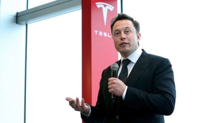 Elon Musk; consejero delegado de Tesla.