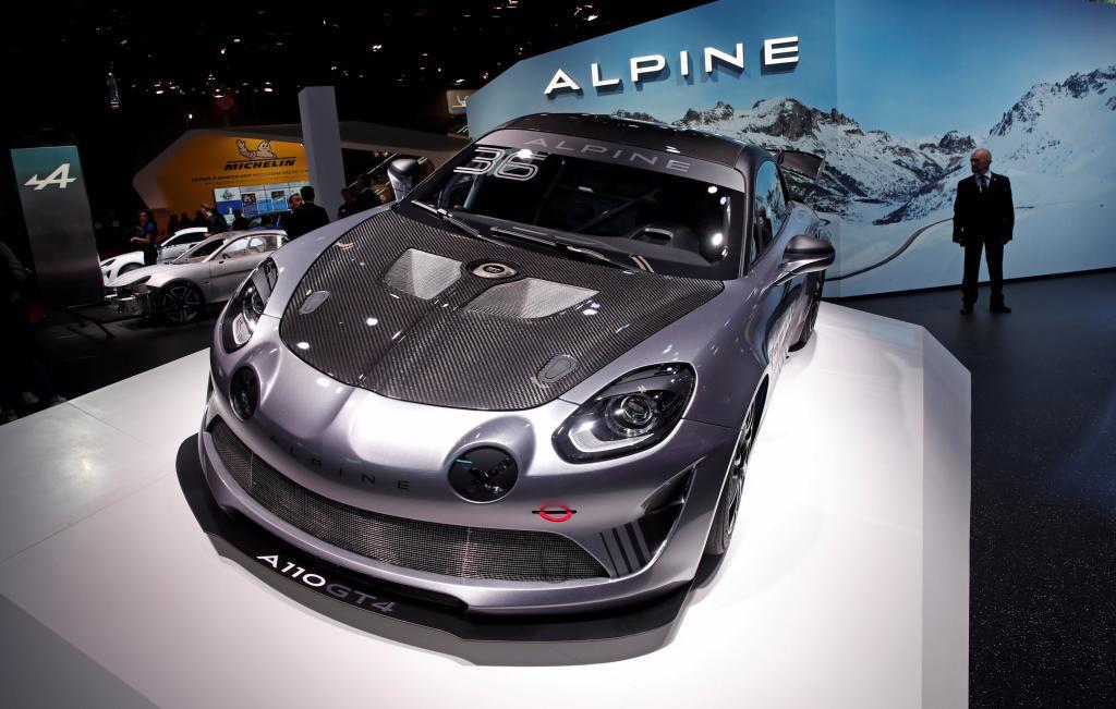 Alpine A110 GT4: versin de carreras que ha recibido su bautismo en...