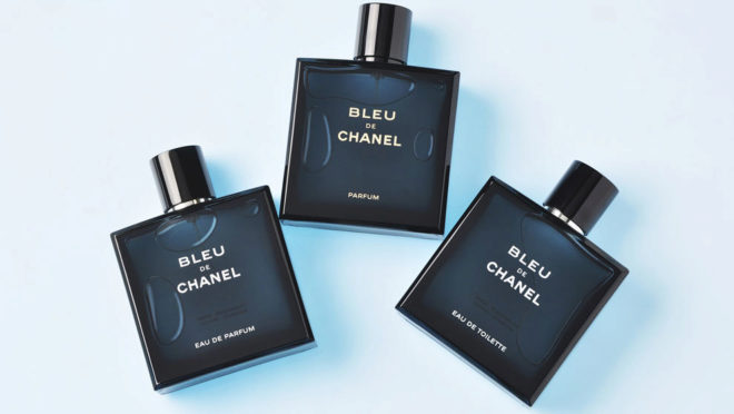 Bleu de Chanel: el perfume de los hombres de azul
