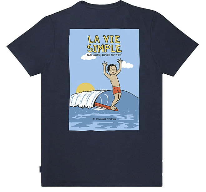 Camiseta: Edicin surf de la serie "La vie simple". 38 euros.