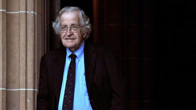 Noam Chomsky.