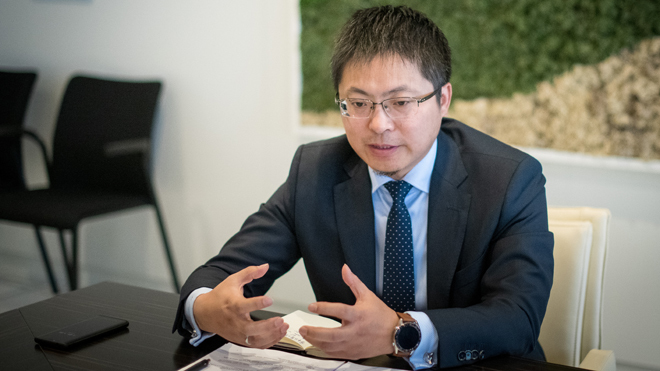 Toni Jin Yong, consejero delegado de Huawei en España.