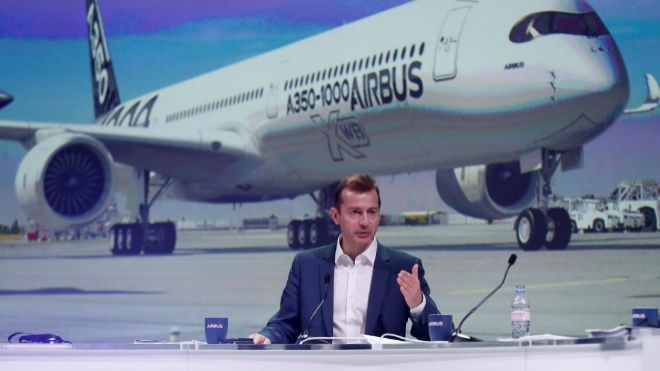 El consejero delegado de Airbus, Guillaume Faury.