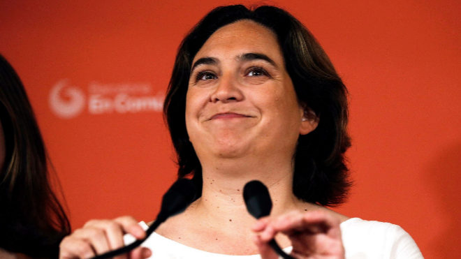La alcaldesa de Barcelona en funciones, Ada Colau.